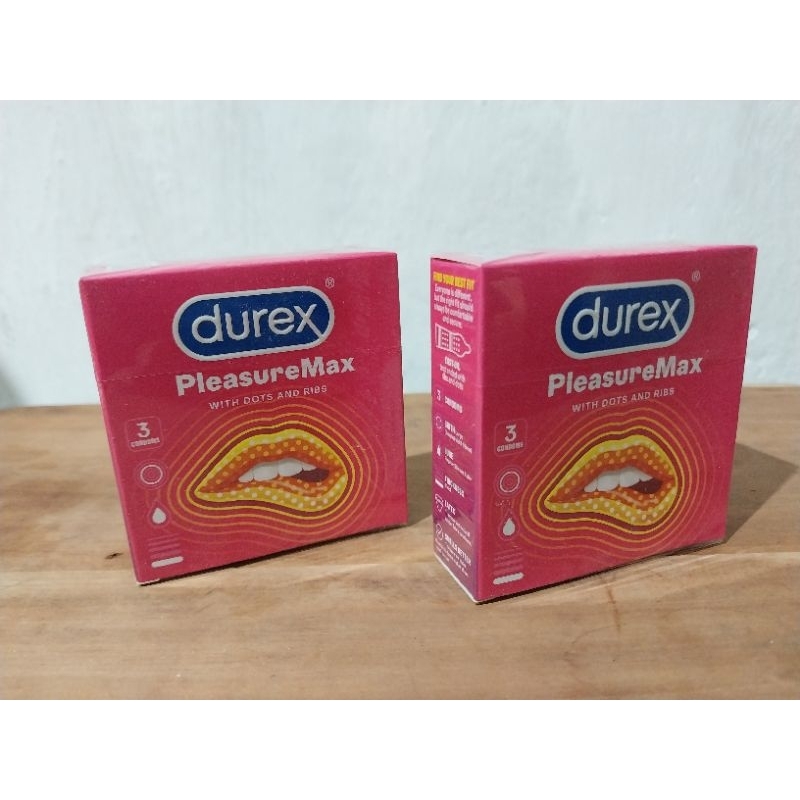 Kondom Durex Pleasuremax tekstur bergerigi dan bergaris pria(Privasi dijamin aman)