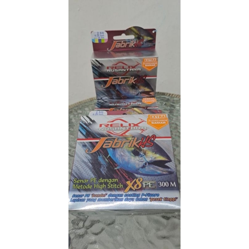 Jabrik X8 HS PE 2.5 Panjang 300m Original