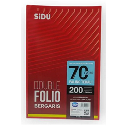 

DOUBLE FOLIO SIDU 200s 70gsm [ Pack ]