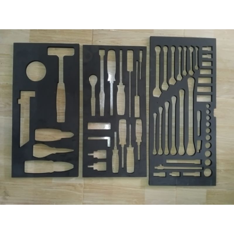 Busa spon Tempat Kunci kunci Sponge Tray Tempat General Tools KTC KOWA TEKIRO  Set isi 3 pcs BISA CU