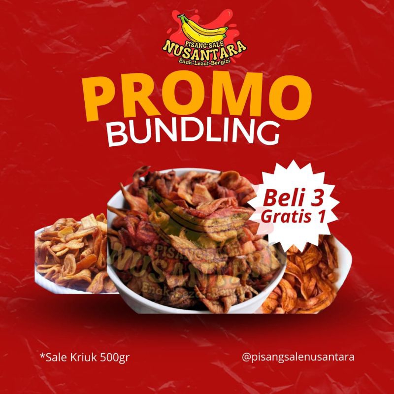 

PROMO BUNDLE SALE KRIUK 500GR BOX PREMIUM PAKET HEMAT BELI 3 GRATIS 1