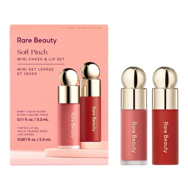 RARE BEAUTY SOFT PINCH MINI CHEEK & LIPS SET  (Limited Edition)