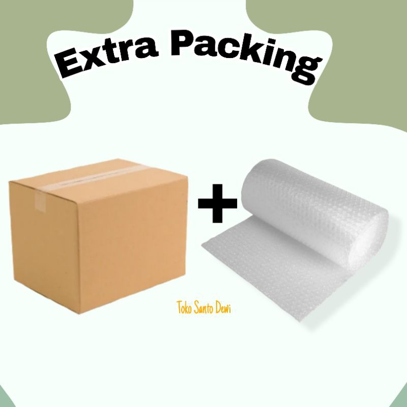 

EXTRA PACKING BUBBLE WRAP DAN KARDUS / PACKING TAMBAHAN