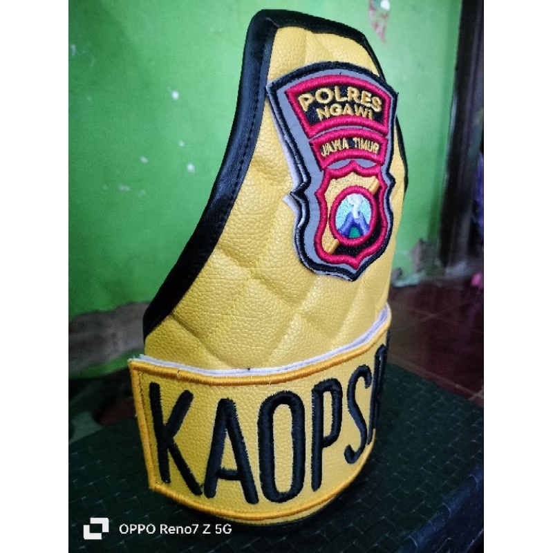 ban lengan KAOPSRES perekat/ban lengan bhabinkamtibmas jatim dan jateng