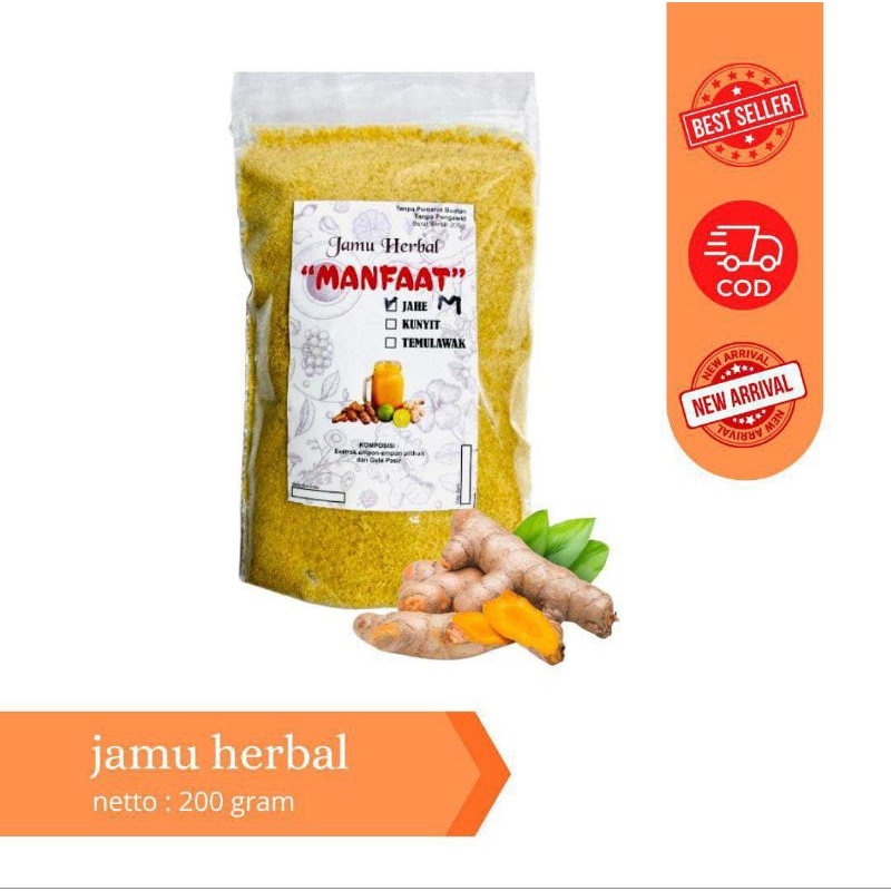 

Bubuk jahe merah instan