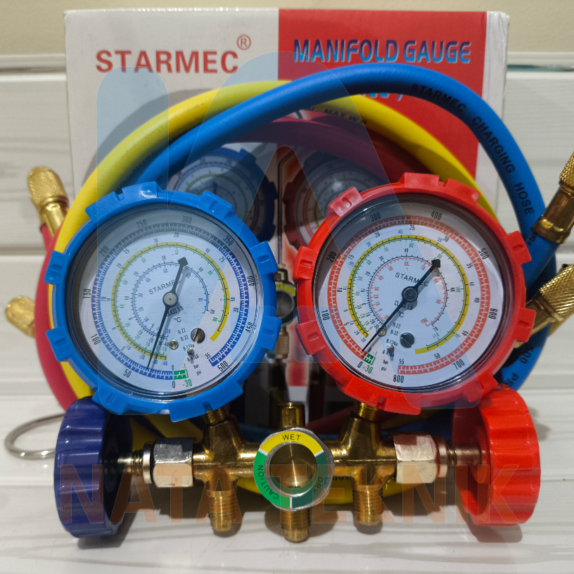MANIFOLD DOUBLE SET STARMEC 500PSi 800PSi