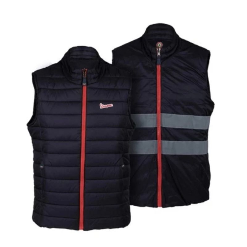 ROMPI VESPA VEST NAVY ORIGINAL ASLI