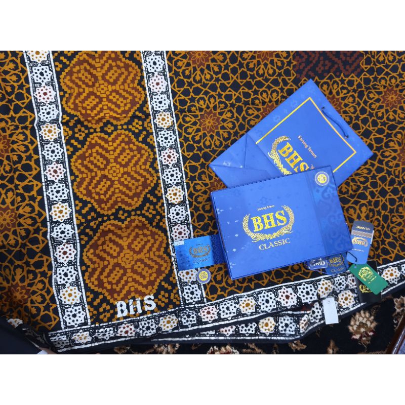 SARUNG BHS CLASSIC BATIK || BHS BATIK || SARUNG BHS CLASSIC BATIK GOLD