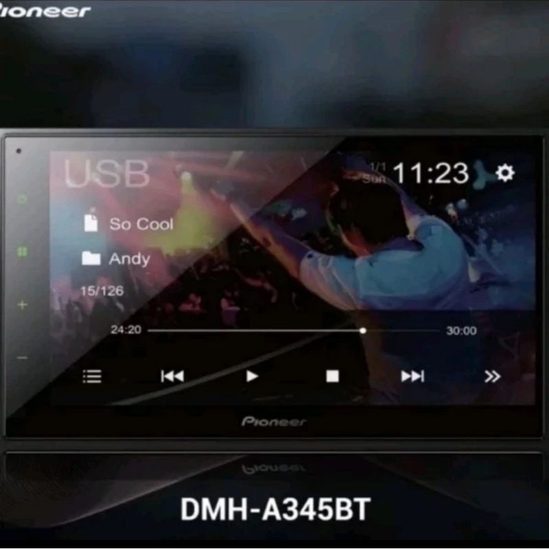 Double din pioneer A345BT Audio