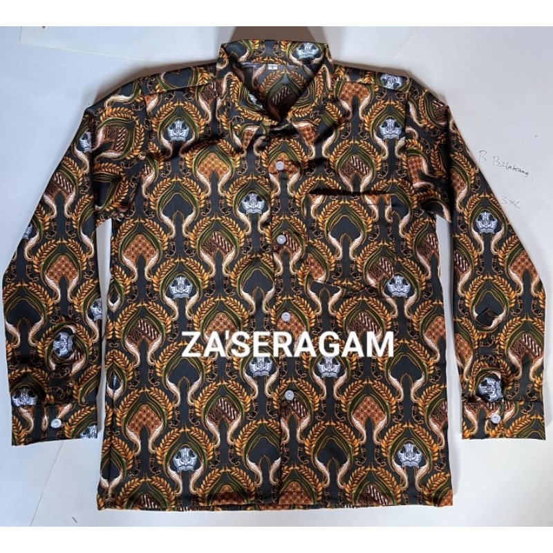Discount Batik Sekolah Sma Negeri/Batik Sma/Batik Sekolah/Batik Sekolah Lengan Panjang-Lengan Pendek