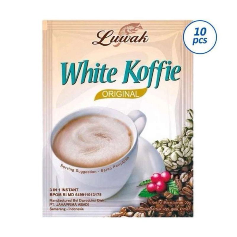 

Kopi luwak white Koffe 20g renceng isi 10pcs