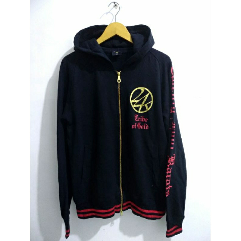 Hoodie Zipper "24 Karats"