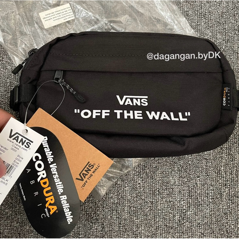 Tas Vans Waistbag Original 100% Full Black (Limited)