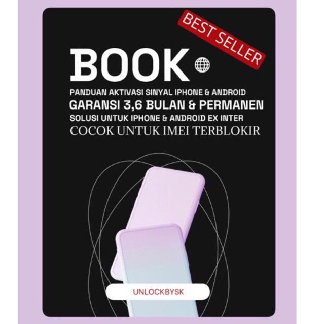 BOOK PERBAIKAN JARINGAN IPHONE & ANDROID ANTI BLOKIR SOLUSI IMEI IPHONE DAN ANDROID