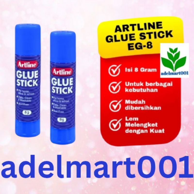 

Glue Stick / Lem Kertas ARTLINE EG-8 Kecil 8gr
