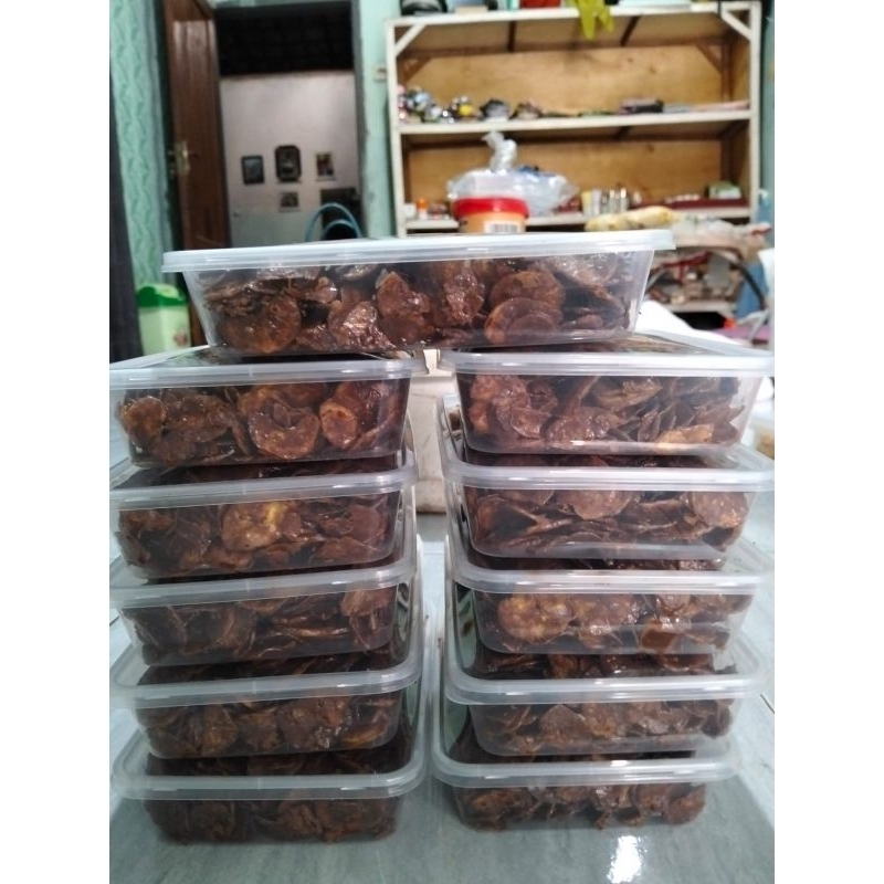 

PAKET 10 box KERIPIK PISANG COKLAT