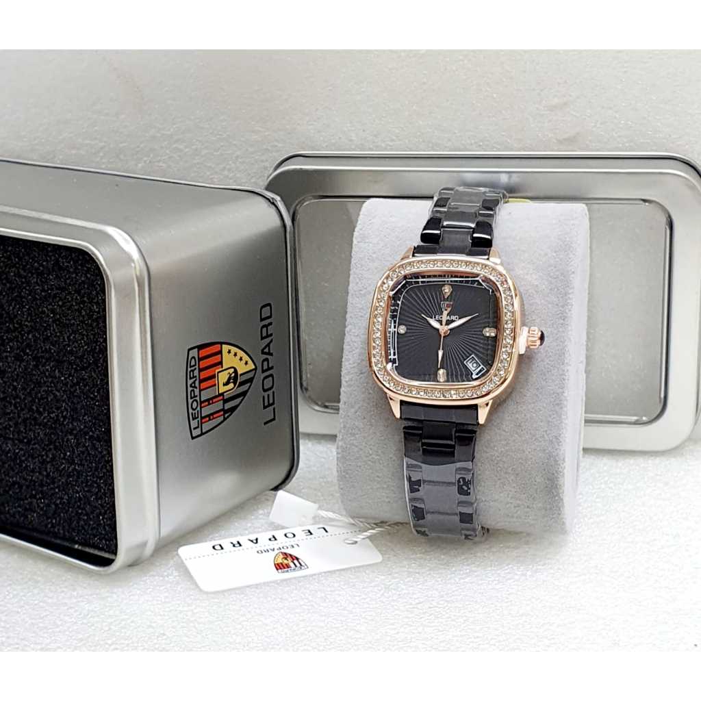 Leopard 6521 Jam Tangan Wanita Original Anti Air