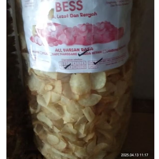 

keripik singkong kripik sampe