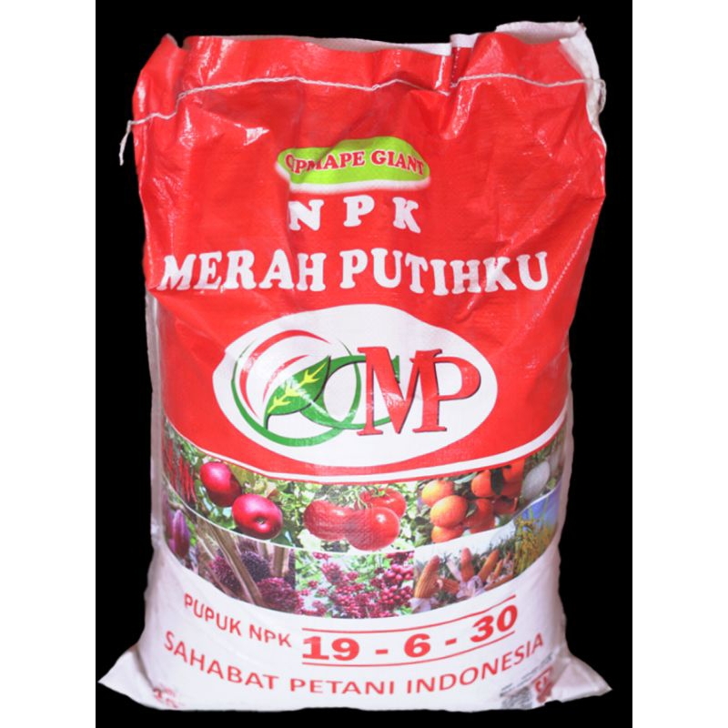 Pupuk NPK Merah Putih 19-6-30