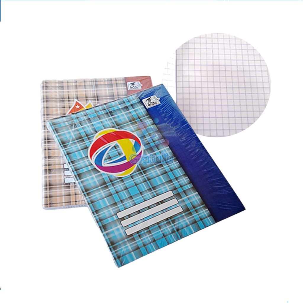 

[ 1PCS] Buku Strimin Wisuda 38 Lembar / Buku Kotak Kecil Kwarto 1,5 / Perlengkapan Sekolah