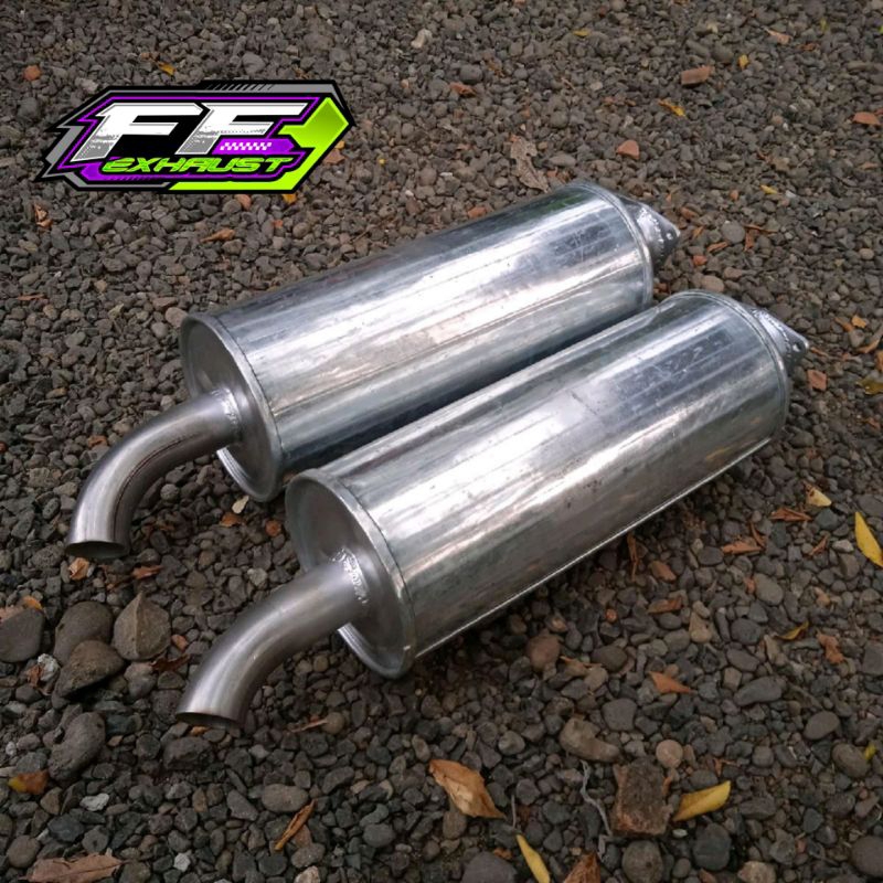 Knalpot standar canter euro 4