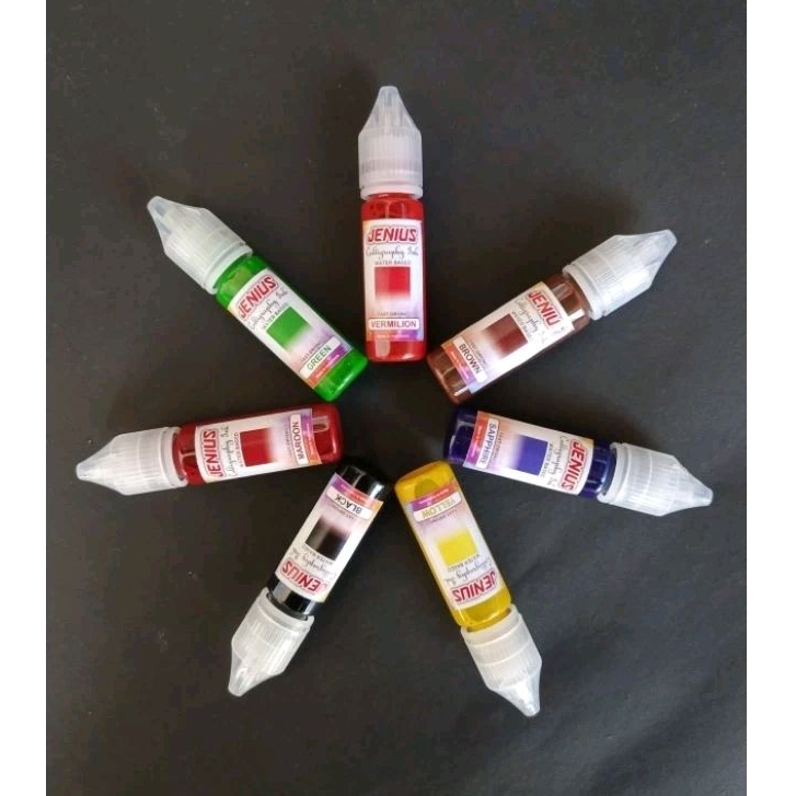 

Tinta Kaligrafi "JENIUS" Warna-warni Menarik
