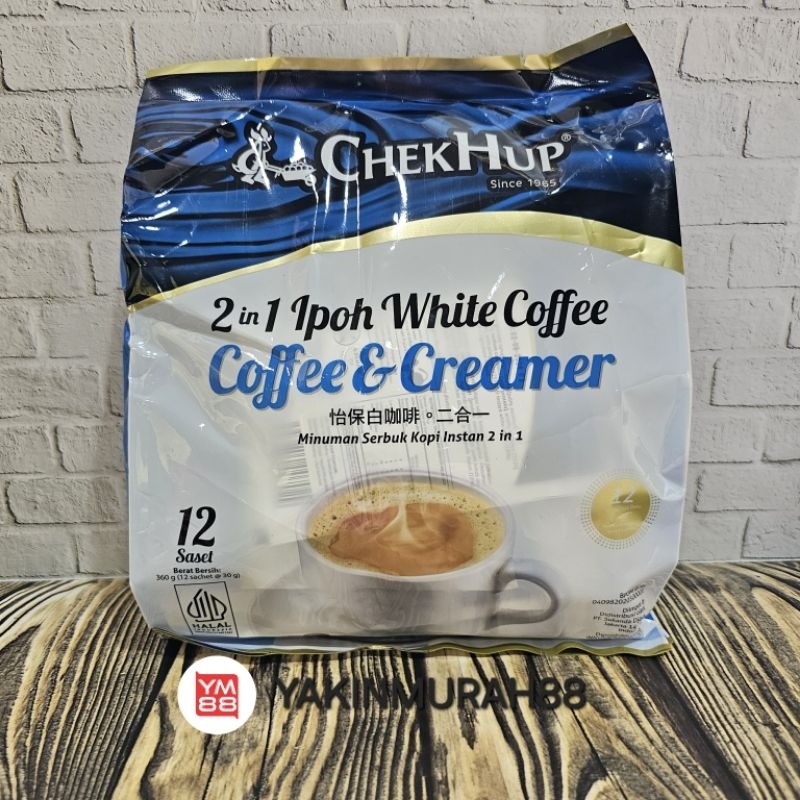 

ChekHup 2in1 Ipoh White Coffee and Creamer isi 12 saset