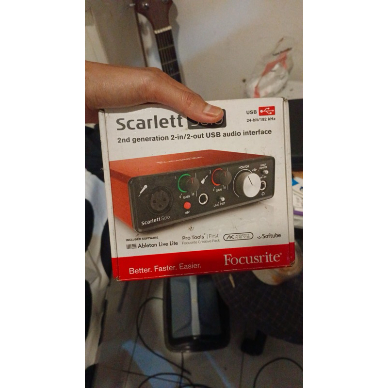 Focusrite Scarlett solo 2nd generation second