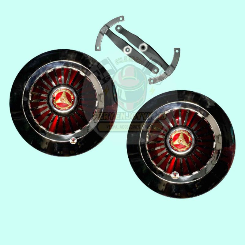 WHEELDOP DOP VIGANO TUSUK RING 10 VESPA SPRINT VELOCE BAGOL S LATIN GL VGLA/B KONGO PTS