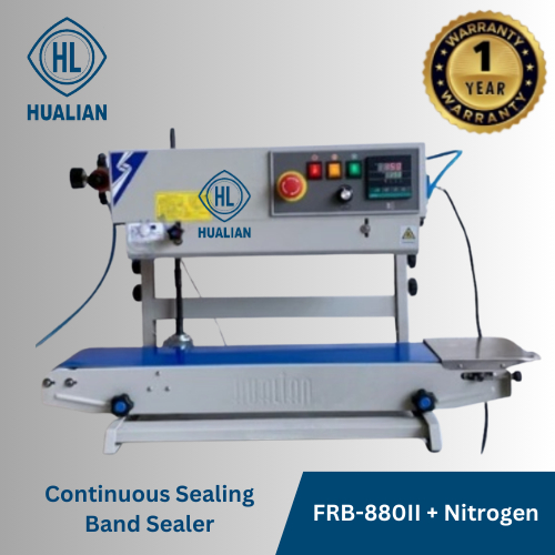 Nitrogen Gas Flushing Vertical Continuous Band Sealer FRB-880II