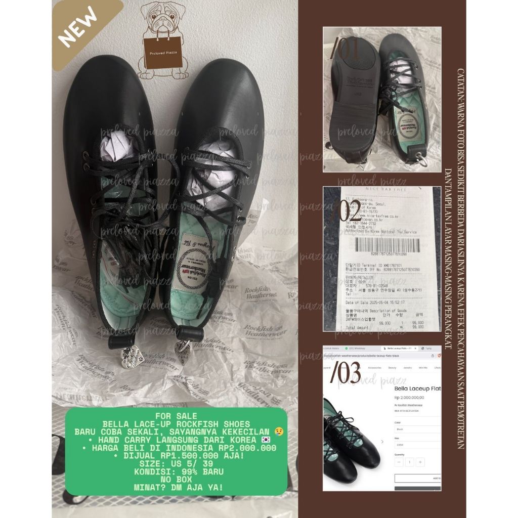 Bella Laceup Flats - Rockfish Weatherwear