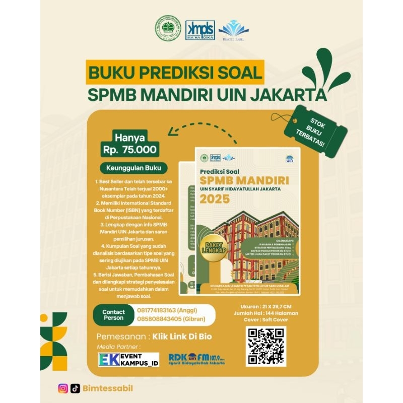 Buku SPMB Mandiri UIN Jakarta 2025