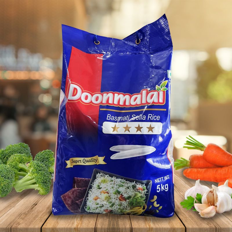 

DOONMALAI BERAS BASMATI PREMIUM QUALITY ASLI KEMASAN 5KG