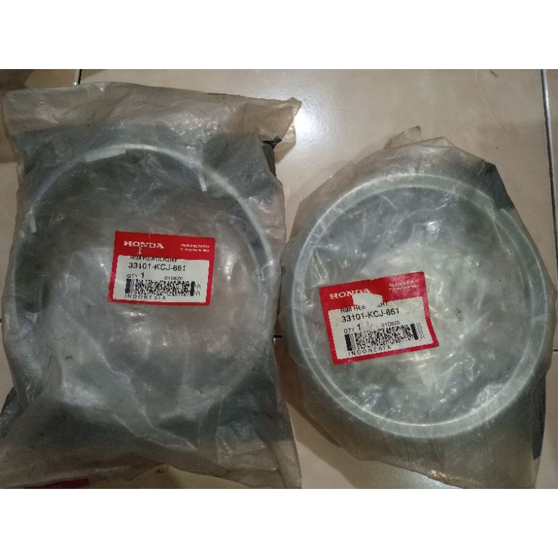 ring lampu depan tiger revo bulat original ring lingkaran lampu depan honda tiger revo original