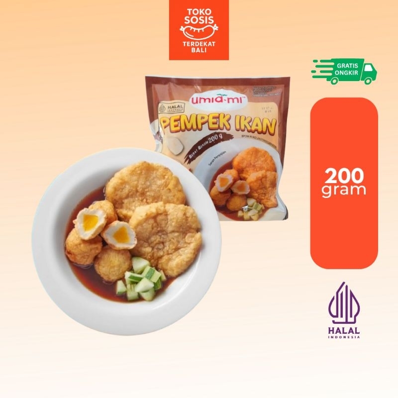 

Umiami Pempek Ikan + Saus Cuko 200 gram | Ikan Olahan