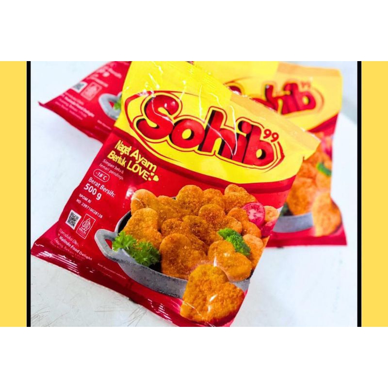 

Sohib Nugget Ayam Love 500gr