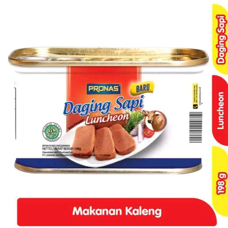 

PRONAS BEEF LUNCHEON KLG 198g