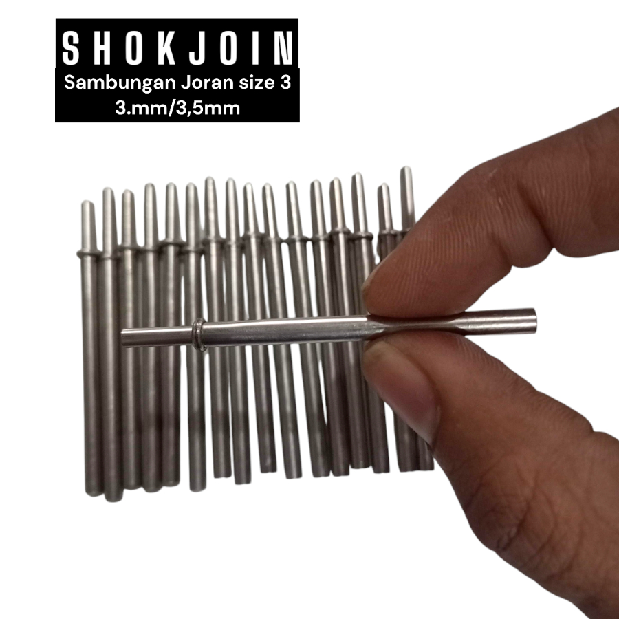 SHOKJOIN SAMBUNGAN JORAN UDANG DAN WADER KECIL 3MM DAN 3,5MM
