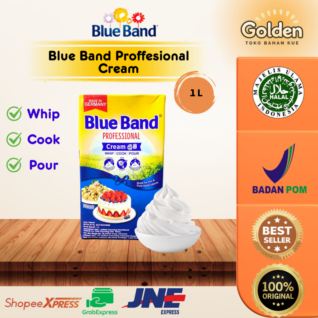 

Blue Band Professional Cream Whip Cook Pour 1L