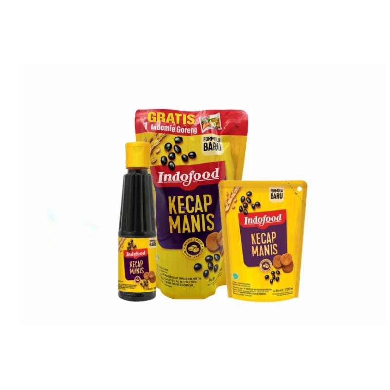 

KECAP MANIS INDOFOOD 520ml & BOTOL 135ml