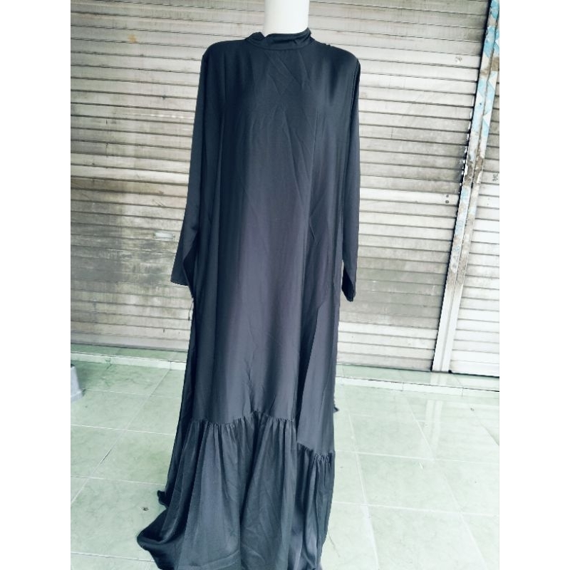 gamis polos silk