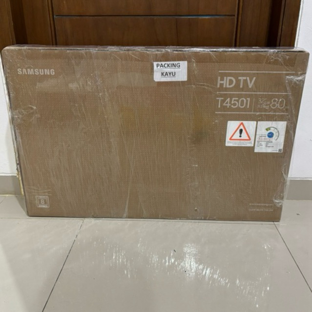 Samsung 32” inch HD smart tv T4501 baru new belum pernah dipakai BUKAN preloved bekas second free pa