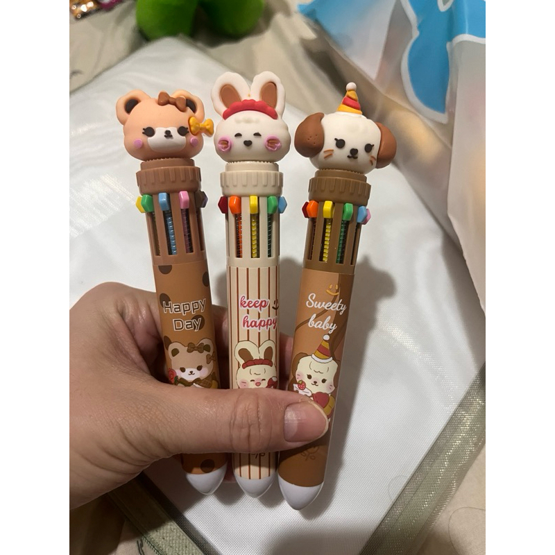 

Pena 10 Warna bukan gel