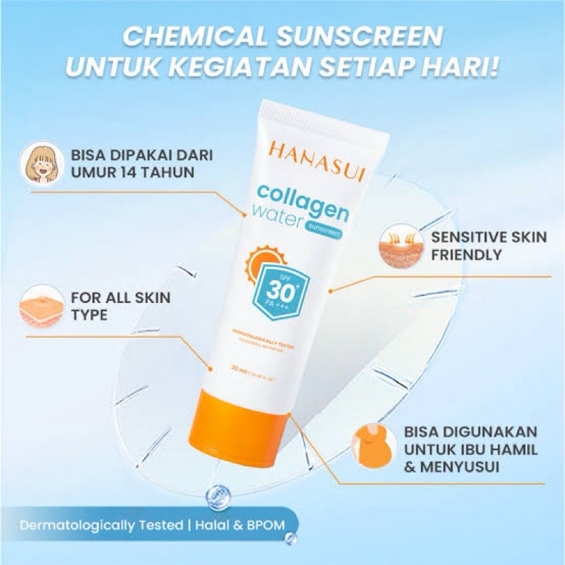 Hanasui sunscreen spf30