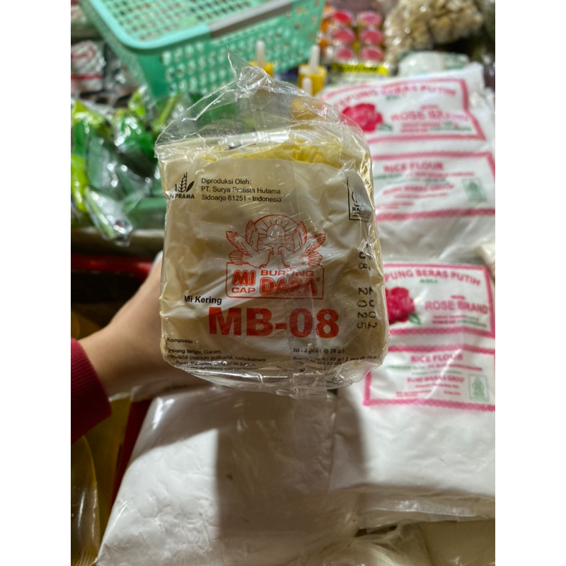 

Mie Cap Burung Dara Mie MB-08 Mie Kering isi 5