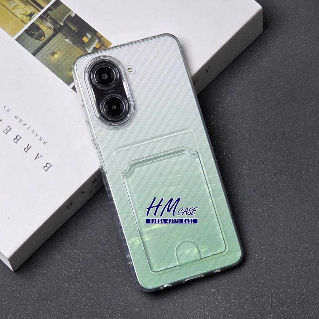 Redmi A5 Case Slot Kartu / Card Case Bening Redmi A5