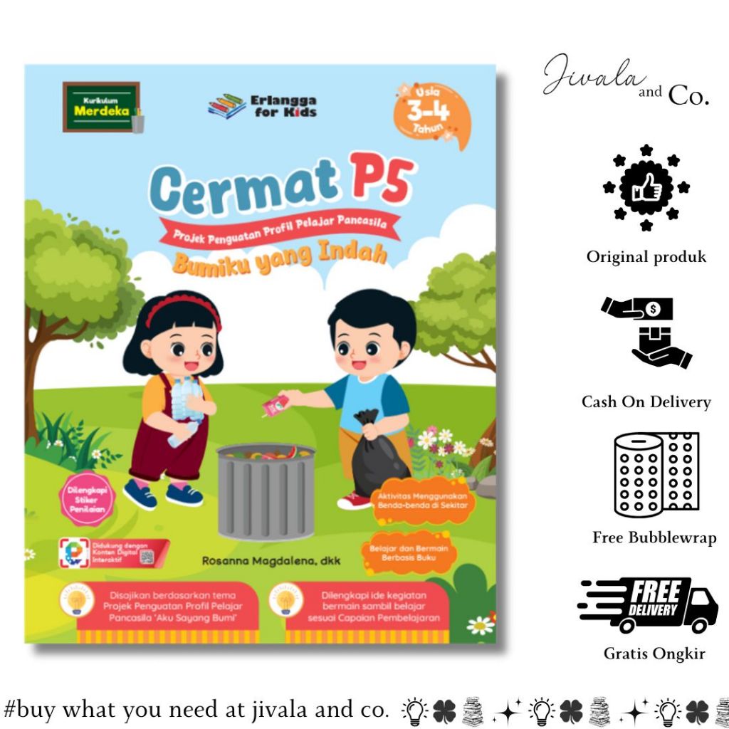 ERLANGGA - PAKET CERMAT P5 3-4TH/KB