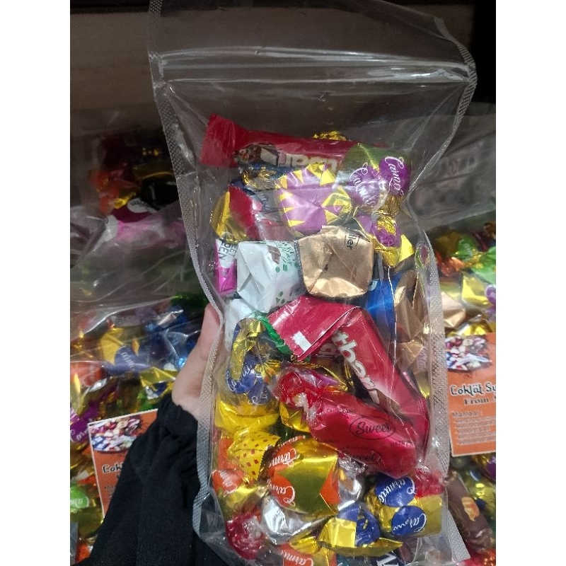 

Coklat Turky Mix Ukuran 500gr