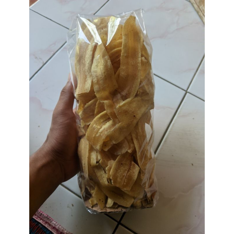 

KERIPIK PISANG CRISPY GURIH DAN LEZAT 250 gram