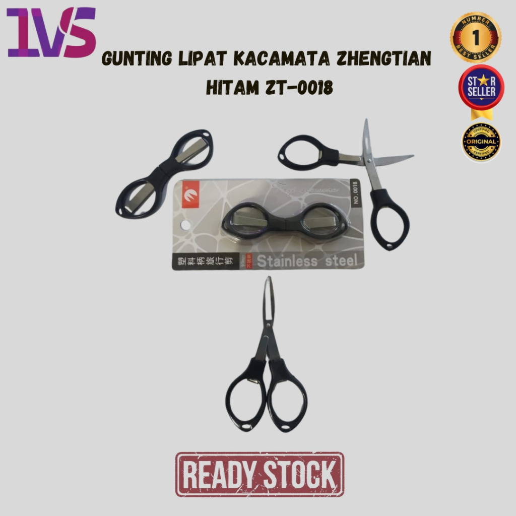 

Gunting Lipat Kacamata ZhengTian Hitam ZT-0018 Original Product